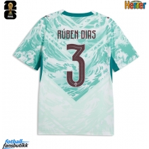 Portugal Ruben Dias #3 Bortedrakt VM 2026 Kortermet